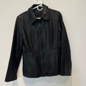 Avanti genuine leather jacket L